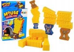 Lean-toys Arkádová hra Cheese Tower Hladová myš Build