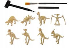 Lean-toys Dinosauří kostra výkop Sada různých modelů