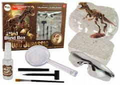 Lean-toys Archeologický set 2v1 Dinosauří kostra Tyrano