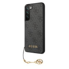 Guess  4G Charms Zadní Kryt pro Samsung Galaxy S23 Grey