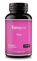 Advance nutraceutics ADVANCE Renovix 60 kapslí - pro zdravé a krásné vlasy, 12 přírodních látek