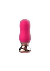 Toyjoy ToyJoy The Exquisite Buttplug (Fuchsia), vibrační anální kolík