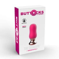 Toyjoy ToyJoy The Exquisite Buttplug (Fuchsia), vibrační anální kolík