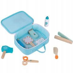 Tooky Toy Wooden Little Hairdresser Set 11 el.