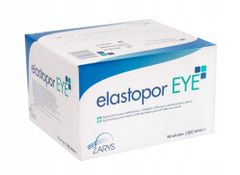 ZARYS Elastopor Eye netkané oční krytí 6,5cm x 9,4cm, sterilní, 50ks