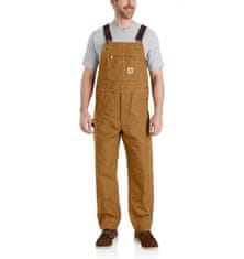 Carhartt  Kombinéza Carhartt s bryndákem CARHARTT BROWN Dungarees - W40/L32