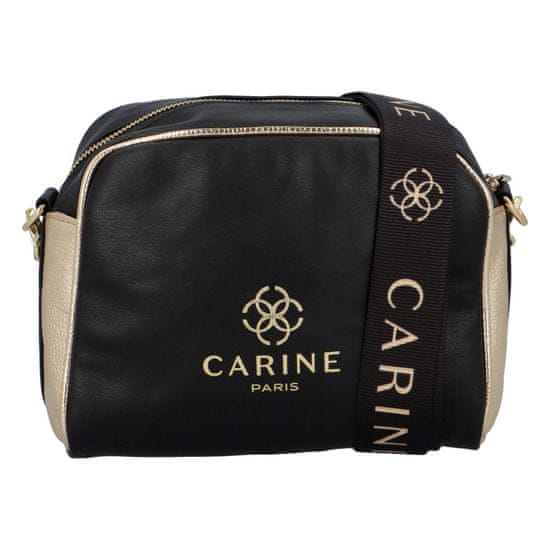 Carine Dámská koženková crossbody Elena, černá