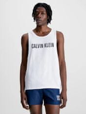 Calvin Klein Pánské plážové tílko KM0KM00837 YCD bílá - Calvin Klein L