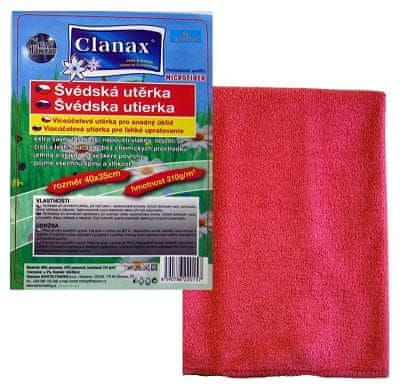 Clanax Švédská utěrka 40x35 Clanax 310g