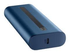 CellularLine Powerbanka Thunder 20 000 mAh, modrá