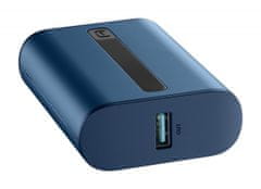 CellularLine Powerbanka Thunder 10 000 mAh, modrá