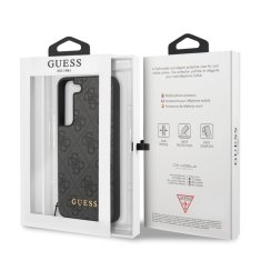 Guess  4G Charms Zadní Kryt pro Samsung Galaxy S23 Grey