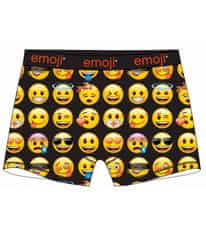 E plus M Pánské boxerky Emoji Černé L/XL