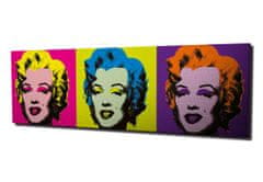 Wallity Reprodukce obrazu Andyho Warhola Marilyn Monroe PC059 30x80 cm