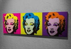 Wallity Reprodukce obrazu Andyho Warhola Marilyn Monroe PC059 30x80 cm