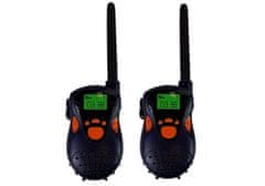 Lean-toys Walkie Talkie Krátké Vlnovky Dosah 100 M Granátové Jablko