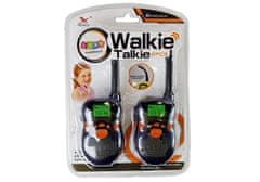 Lean-toys Walkie Talkie Krátké Vlnovky Dosah 100 M Granátové Jablko