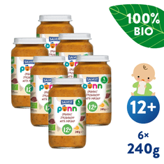 Salvest BIO Hovězí stroganov s pastinákem 6 x 240 g