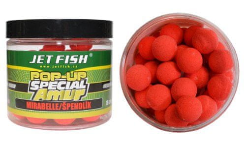 Jet Fish Boilies PoP-Up Special Amur - Mirabelle / Špendlík