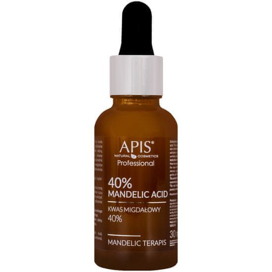 APIS Mandelic TerApis kyselina mandlová 40% - kyselina mandlová s antibakteriálními a exfoliačními vlastnostmi, 30ml