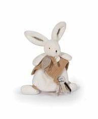 Kraftika Doudou plyšový králíček s muchláčkem 25 cm béžová
