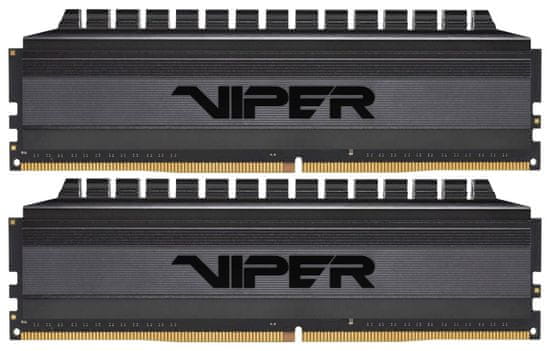 Patriot Viper 4 Blackout 16GB DDR4 3000 MHz / DIMM / CL16 / Heat shield / KIT 2x 8GB