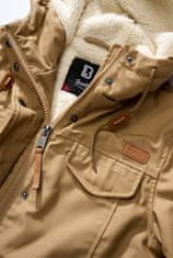 BRANDIT Dámská Bunda Marsh Lake Parka Camel Velikost: XS