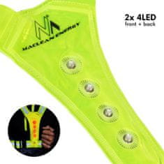 Maclean Reflexní vesta s LED osvětlením MCE425 73821