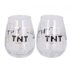 Grooters Sada sklenic Minecraft - TNT, 510 ml