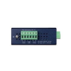 Planet MODBUS průmyslová brána RS-232/422/485 na IP, 1x COM, 100Base-TX, RTU/ACSII, -40až+75°C, 9-48VDC, IP30