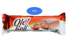 Olé! roláda strawberry 300g (2 ks)