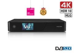 AB-COM VU+ UNO 4K SE 1x Dual FBC-S/S2X tuner