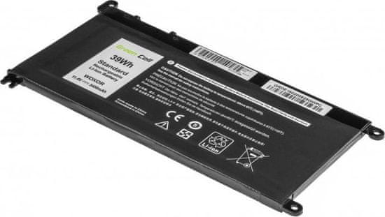 TRX Green Cell/ DE150/ 11.4V/ 3400 mAh/ Li-Ion/ Dell Inspiron 5368 5378 5379 5482 15 5565 5567/ neoriginální