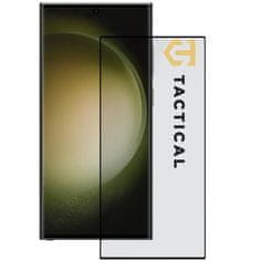 Tactical Glass Shield 5D sklo pro Samsung Galaxy S23 Ultra - Černá KP25877