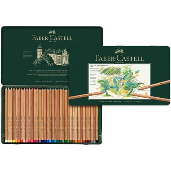 Faber-Castell Pastel v tužce Pitt 36 barevné - plech