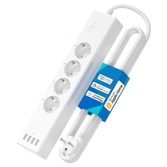 Meross Smart Wi-Fi Surge Protector 4AC+4USB