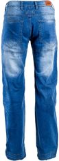 W-TEC Pánské moto jeansy Davosh (Velikost: XXL, Barva: modrá)