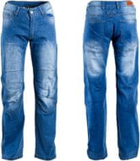 W-TEC Pánské moto jeansy Davosh (Velikost: XXL, Barva: modrá)
