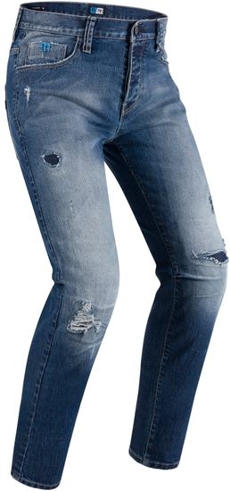 PMJ Promo Jeans Pánské moto jeansy PMJ Street (Velikost: 40, Barva: modrá)