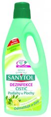 AC Marca Sanytol univerzální dezinfekční čistič na plochy a podlahy s vůní citronu 1L