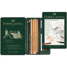 Faber-Castell Pitt Monochrome set 12-plech