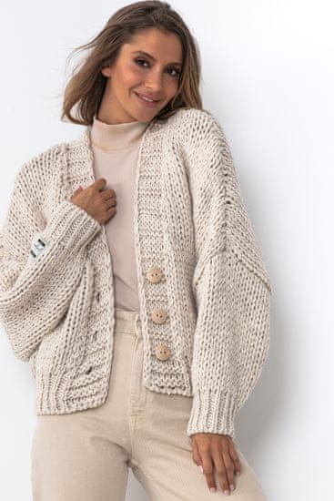 Fobya Fobya Cardigan F1501 Beige