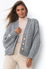 Fobya Fobya Cardigan F1501 Grey 36/38