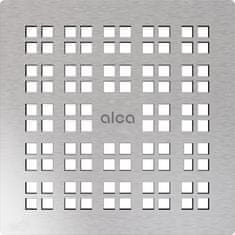 Alca Plast ALCA MPV015 Mřížka pro nerezové vpusti 102×102 mm nerez - Alcadrain