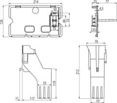 Alca Plast ALCA P169 Sada pro vhazování WC tablet - Alcadrain