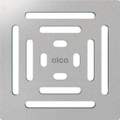 Alca Plast ALCA MPV012 Mřížka pro nerezové vpusti 102×102 mm nerez - Alcadrain