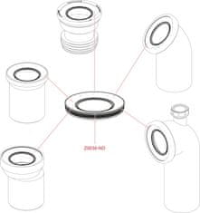 Alca Plast ALCA A970 Flexi napojení k WC - Alcadrain