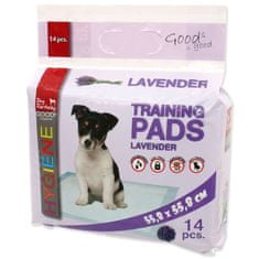 Plaček Podložka DOG FANTASY Lavender 14 ks