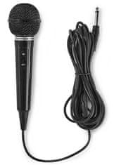 Nedis MPWD01BK - Kabelový mikrofon