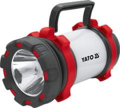 YATO Lampa montážní CREE LED, bezpřívodová, 3,7V Li-ion, 6 režimů, 380lm